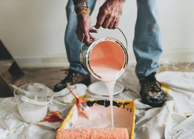 Marion Co painter at work